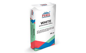 Клеевая смесь PEREL White 0317 белая, 25 кг