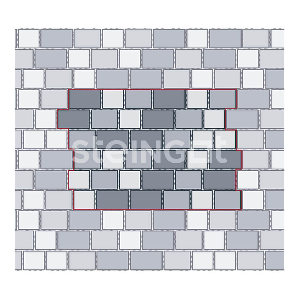 Тротуарная плитка Новый город "Caramello" 60мм, STEINGOT